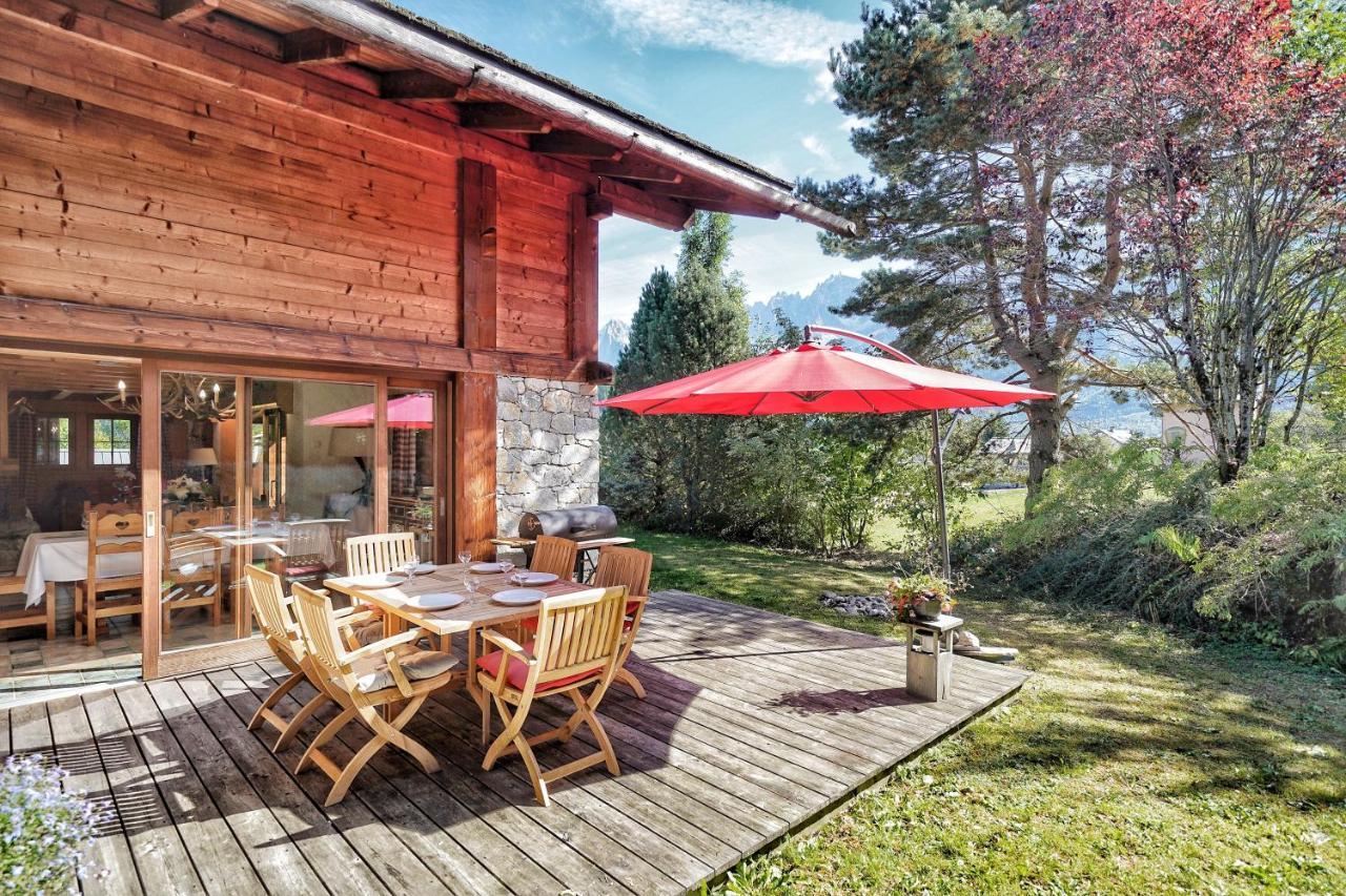 Thendia Montblanc Villa Les Houches Buitenkant foto